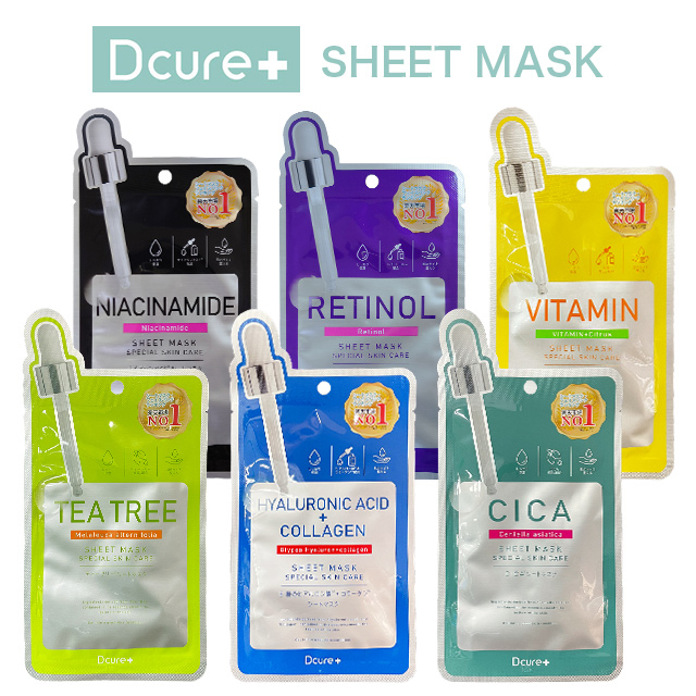 Dcure+ ディーキュア シートマスク【1枚】【メール便】