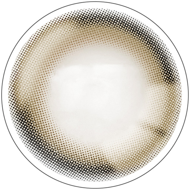 アンジェリーク ワンデー 10枚入 ネコベージュ