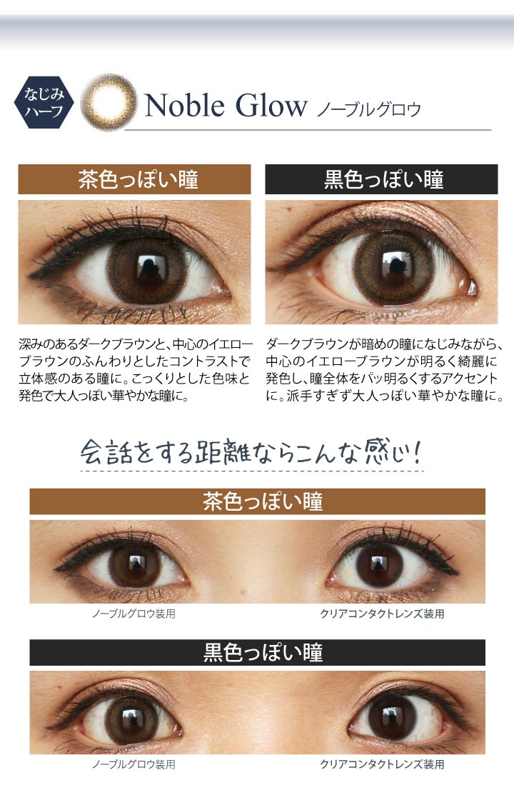 ノーブルグロウの装着画像