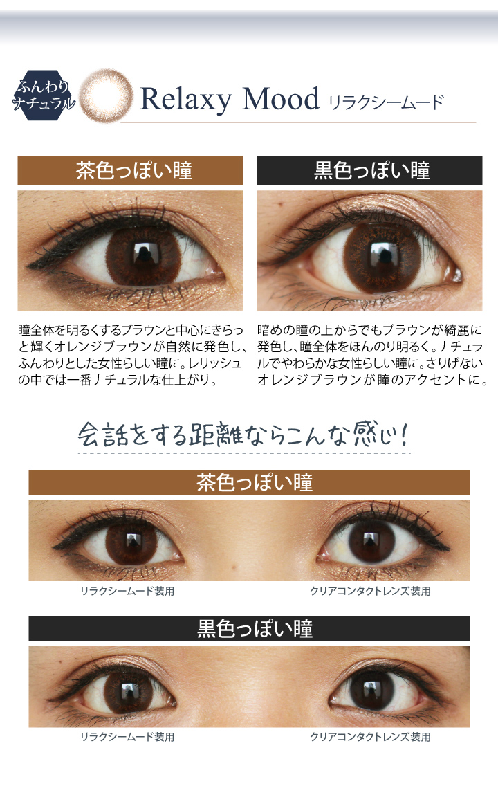 リラクシームードの装着画像