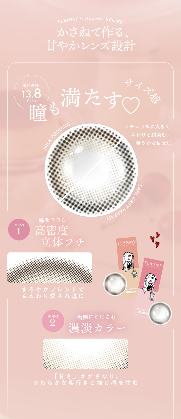 フランミー新色ミルクプリン アールグレイパフェ