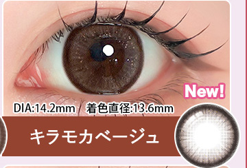 Kira Mocha Beige キラモカベージュ