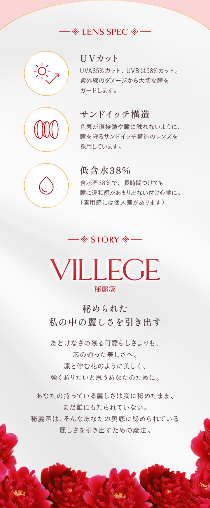 UVカット サンドイッチ構造 低含水38%