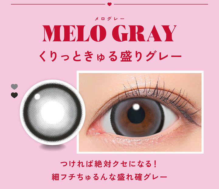 ファビュラス ワンデー Fabulous 1day MELO GRAY メログレー