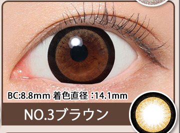NO.3ブラウン