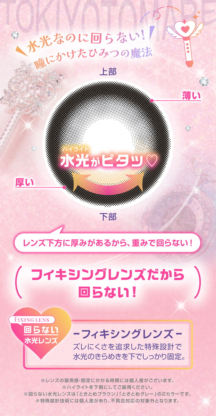 シャプン 回らない水光レンズ フィキシングレンズ