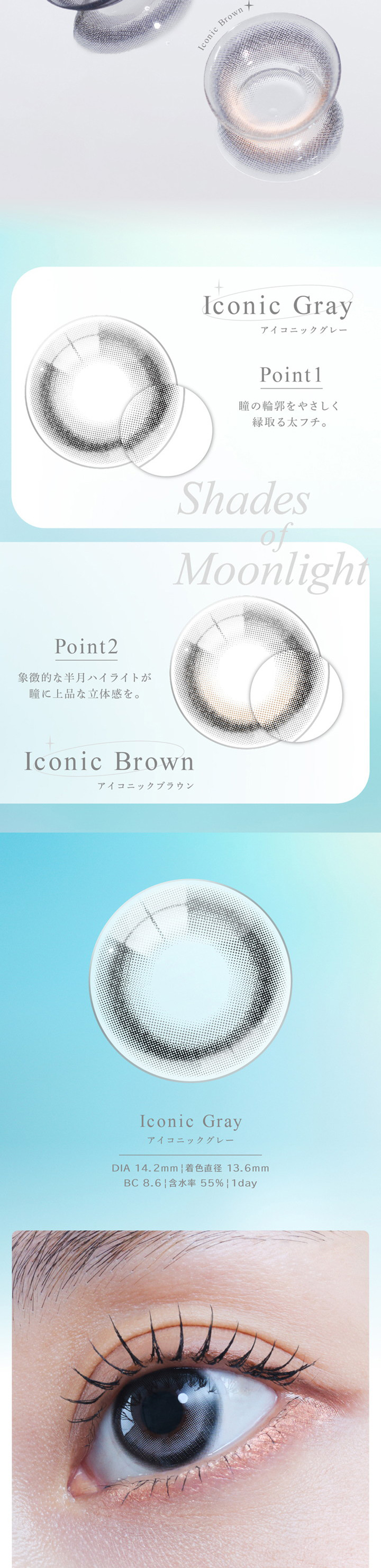 アイスター アイコニックグレー