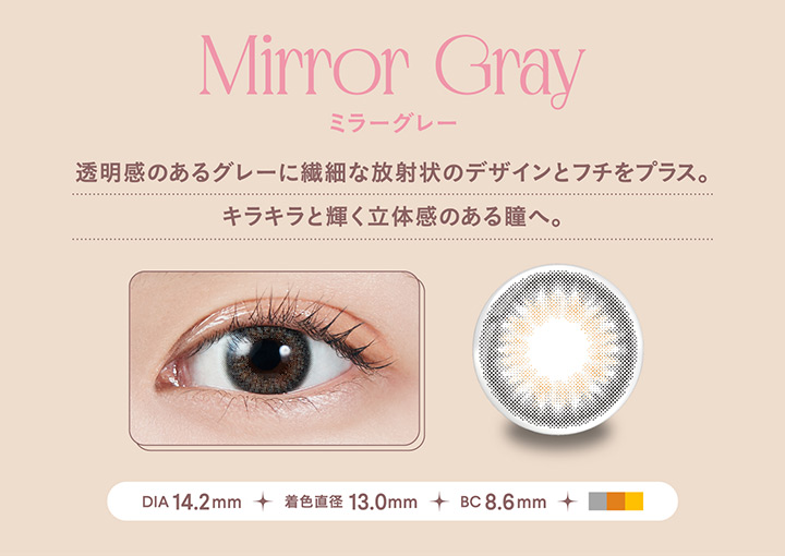 Mirror Gray ミラーグレー