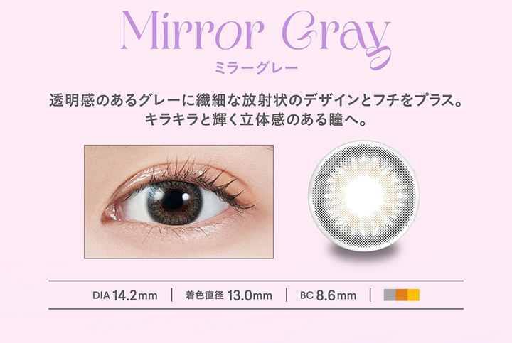 Mirror Gray ミラーグレー