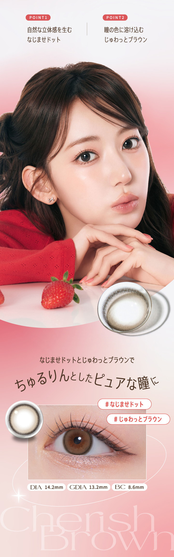 チェリッシュブラウン Cherish Brown