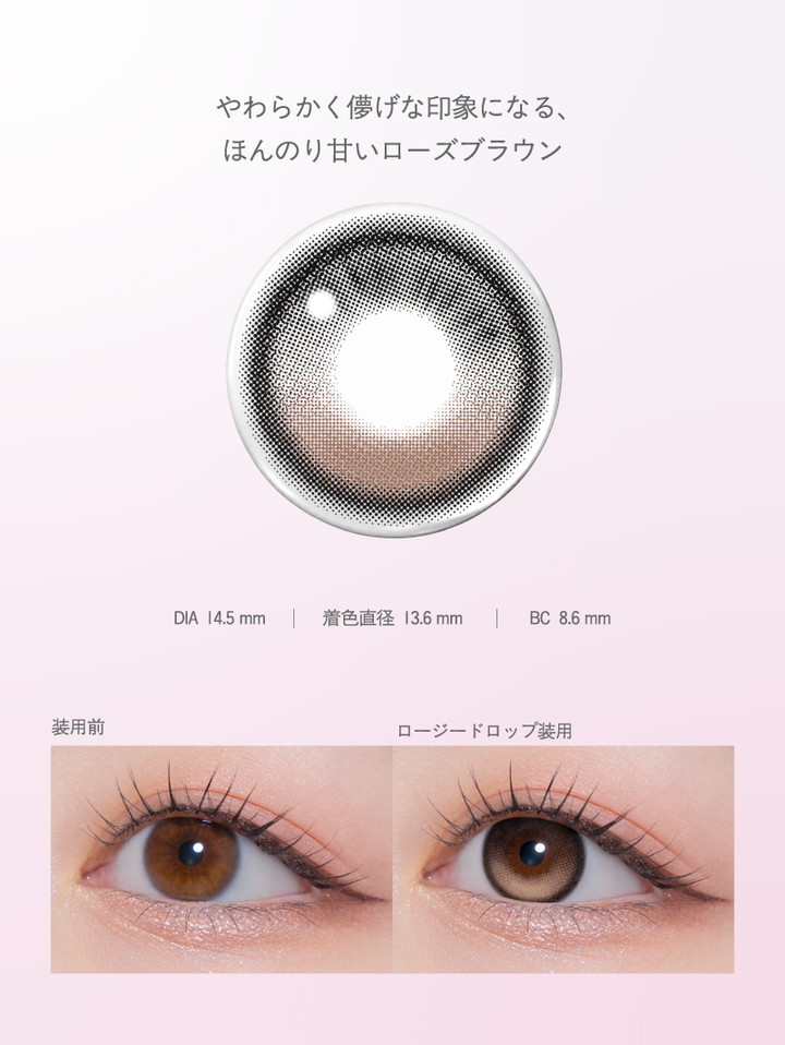 モラク 10枚入 ダズルベージュ / カラコン通販チャームカラーコンタクト