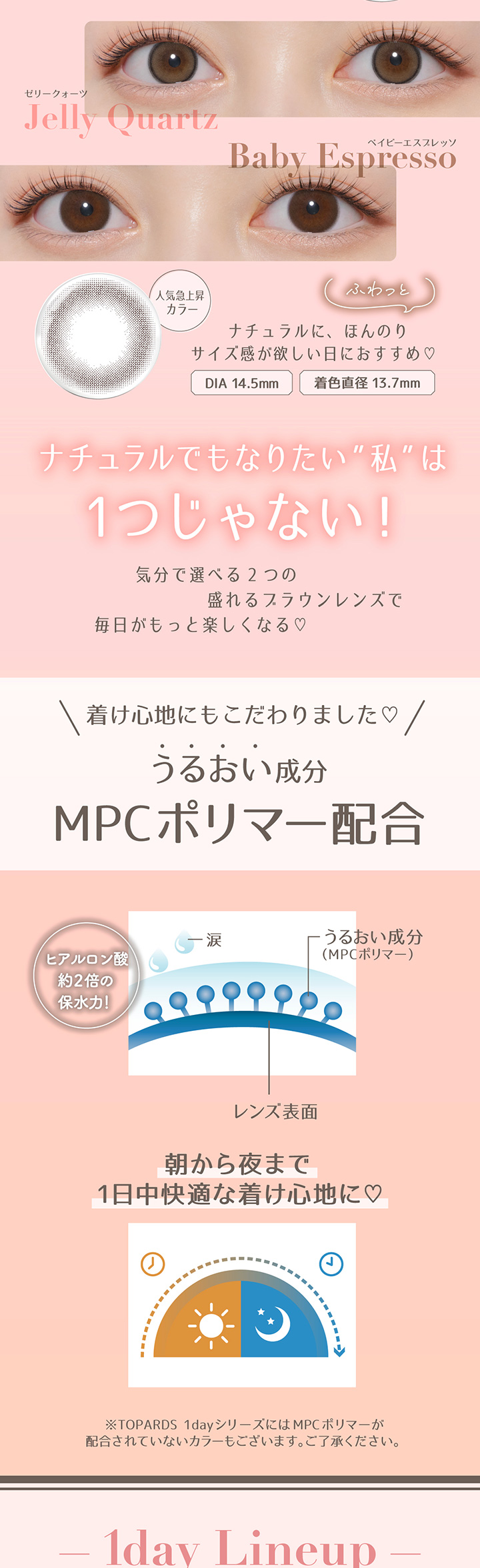 トパーズ TOPARDS うるおい成分MPCポリマー配合