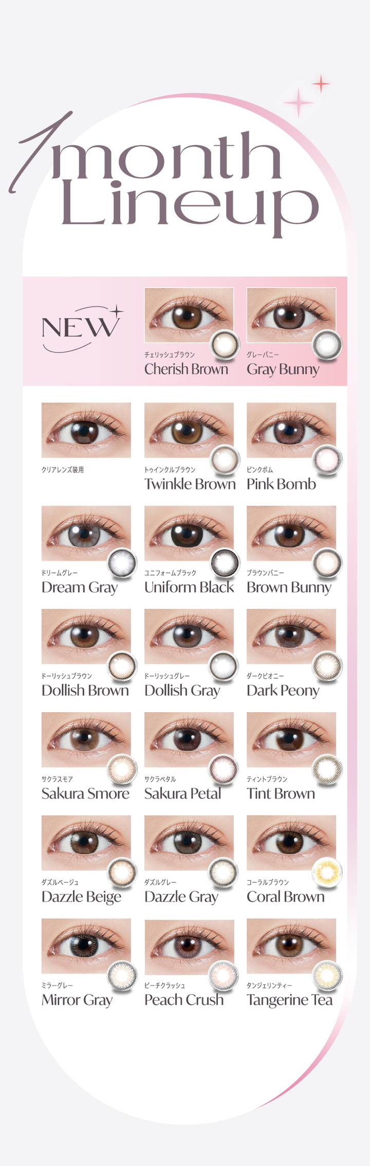 レンズラインナップ