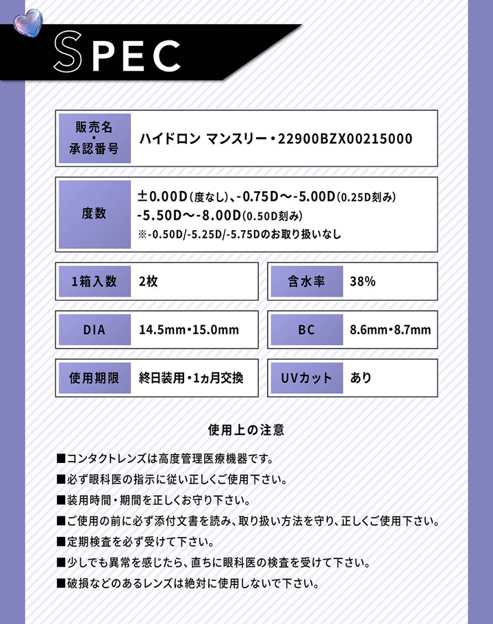 せいせい 田向星華 プロデュース リセイ マンスリー RESAY MONTHLY スペック