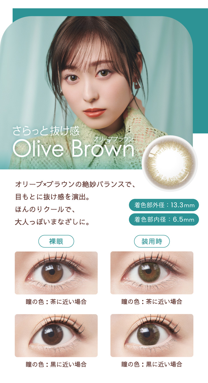 オリーブブラウン Olive Brown