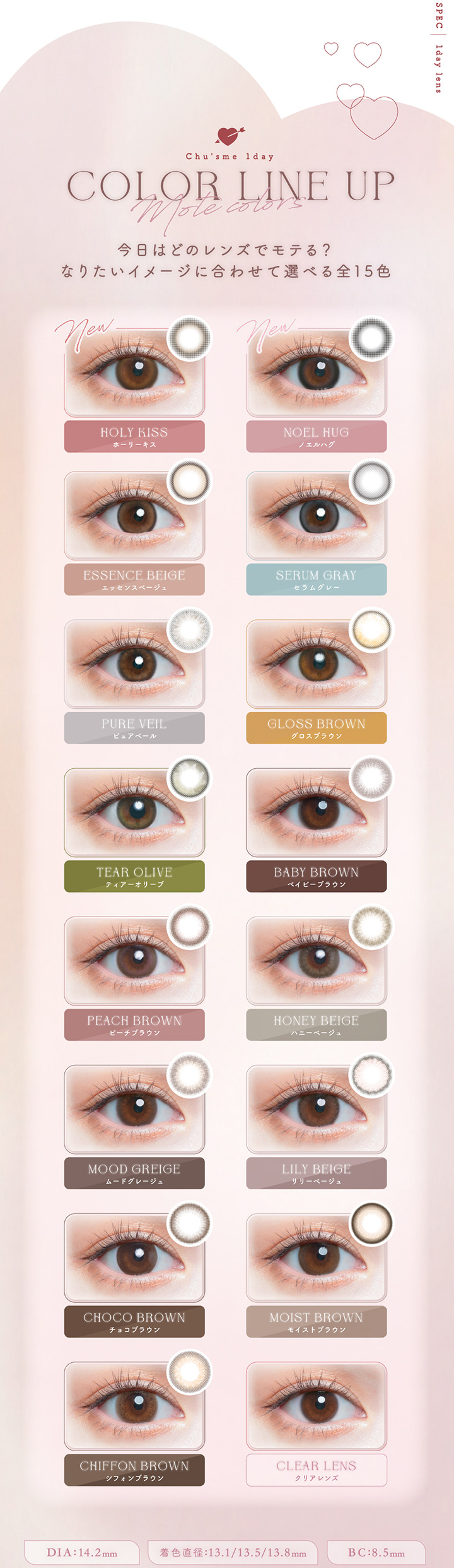 レンズランナップ