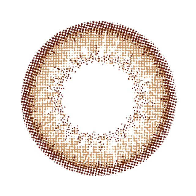 フラワーアイズr 度あり 1枚入 ピアニーブラウン メール便送料無料 カラコン通販チャームカラーコンタクト